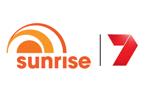 Sunrise Channel 7 morning show logo - GoCash has been featured on this leading Australian breakfast television program explaining their fast loan options